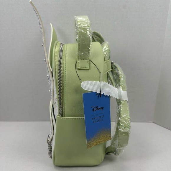 Danielle Nicole Disney Peter Pan Tinker Bell Wings Dangle Mini Backpack - Picture 10 of 10